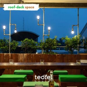 Rooftop deck